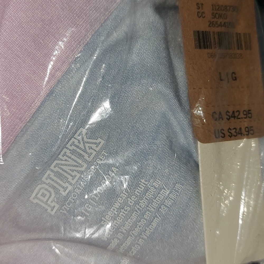 PINK VS Modal Sleepshirt size Medium NWT - Picture 6 of 10